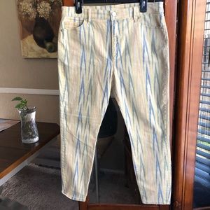 Ann Taylor Loft Striped Skinny Ankle 31/12